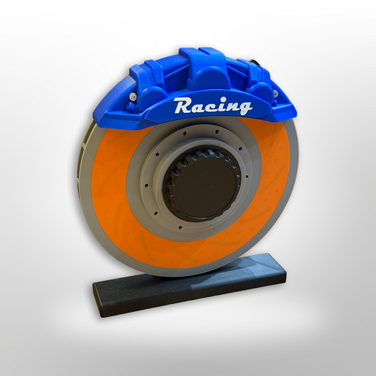 Glühende Bremsscheibe – Motorsport Deko