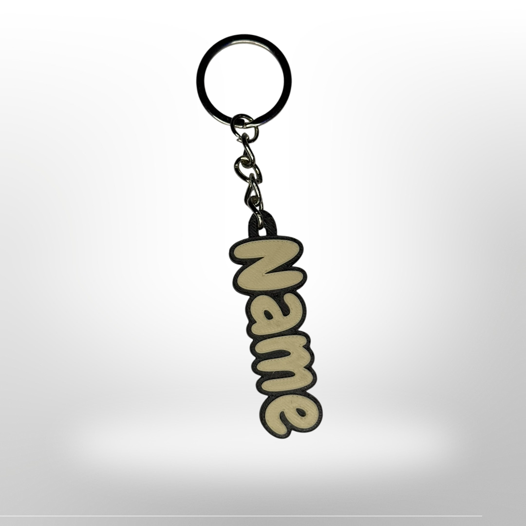 Personalisierbare Namens-Schlüsselanhänger