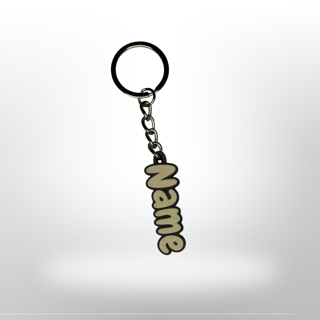 Personalisierbare Namens-Schlüsselanhänger