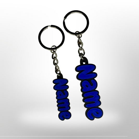 Personalisierbare Namens-Schlüsselanhänger