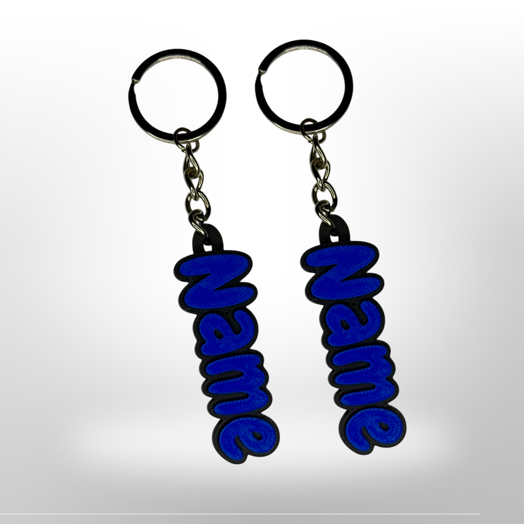 Personalisierbare Namens-Schlüsselanhänger