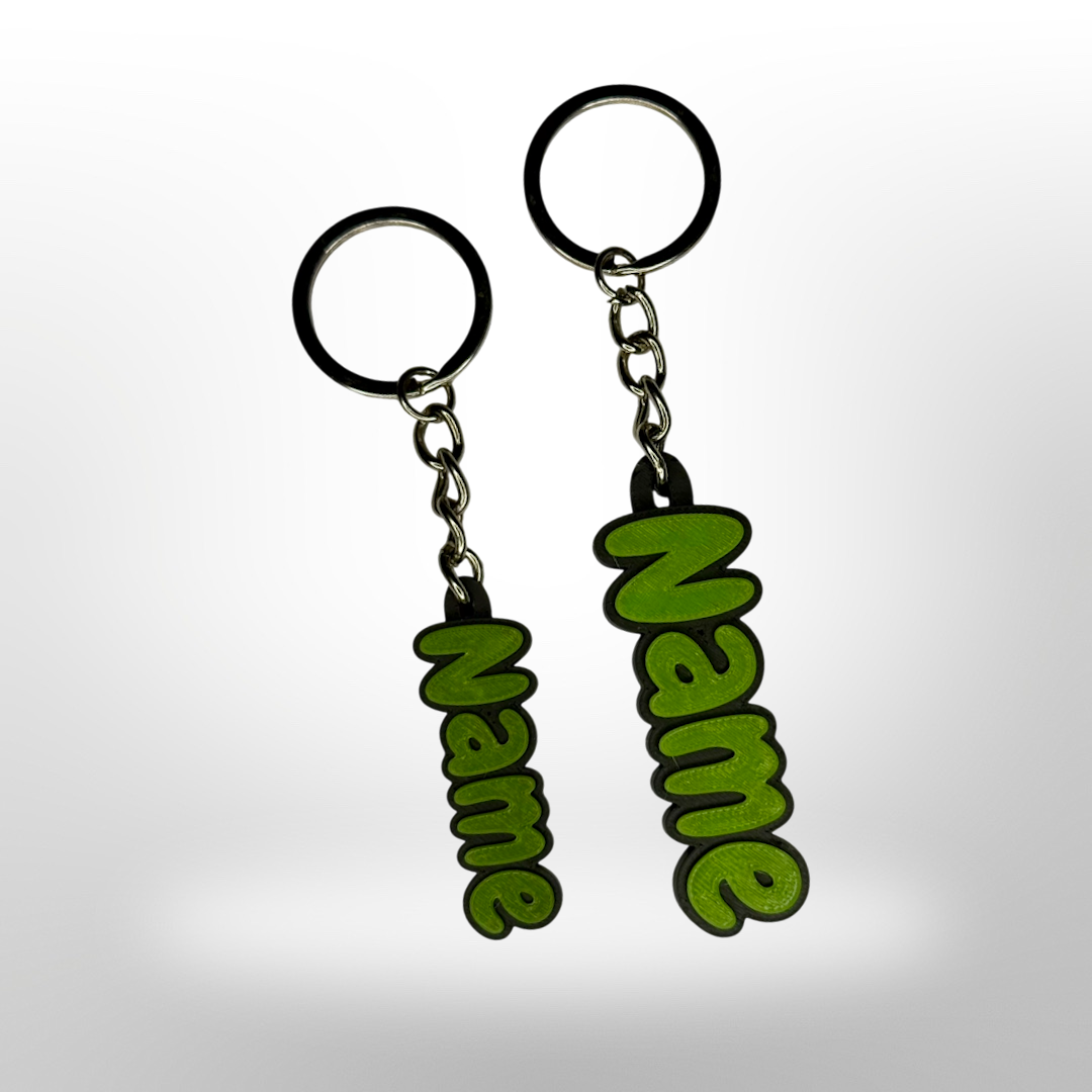 Personalisierbare Namens-Schlüsselanhänger