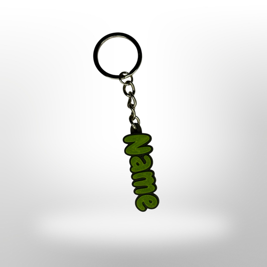 Personalisierbare Namens-Schlüsselanhänger