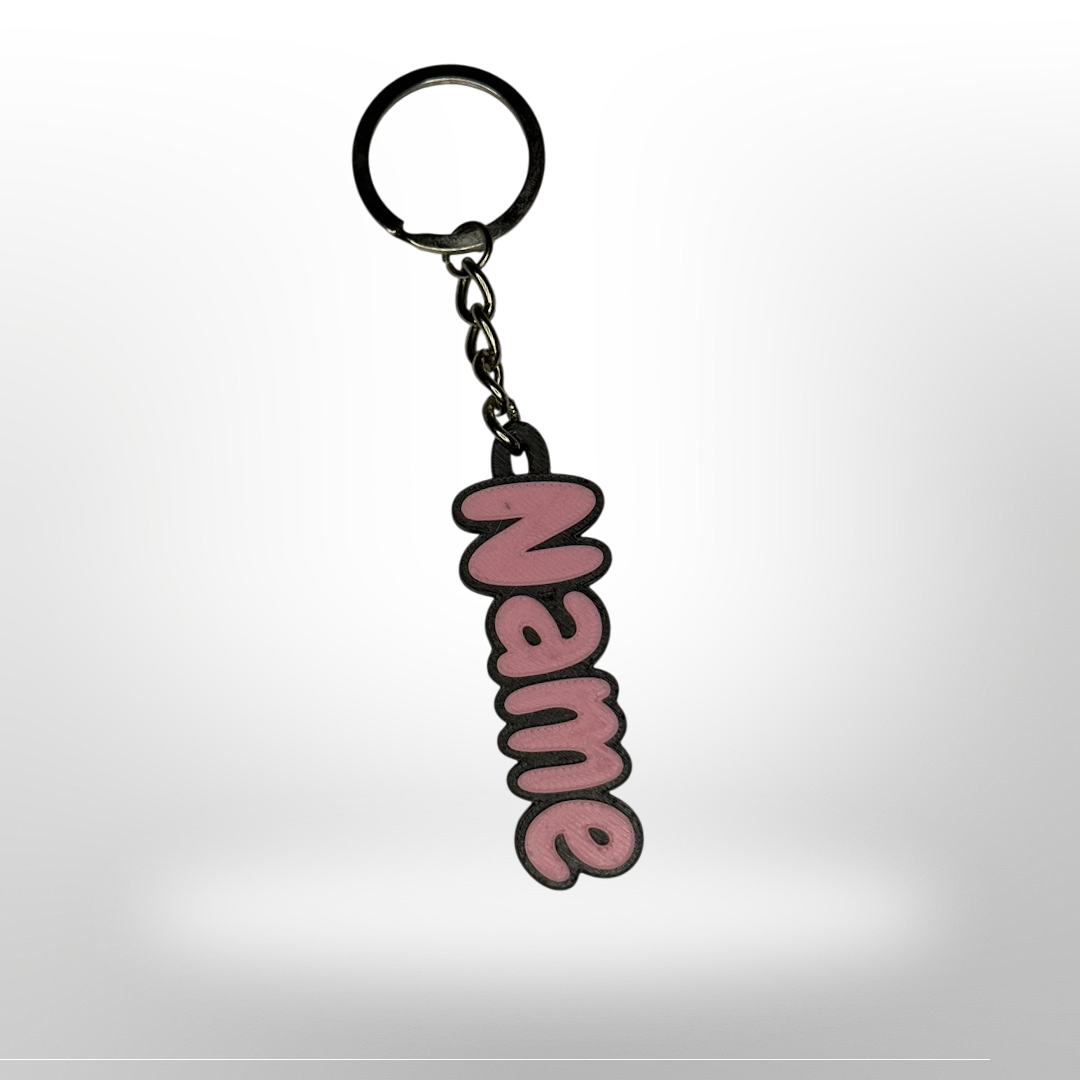 Personalisierbare Namens-Schlüsselanhänger