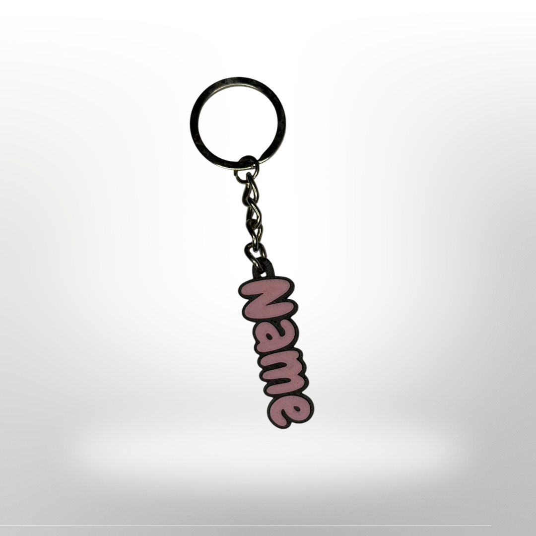 Personalisierbare Namens-Schlüsselanhänger