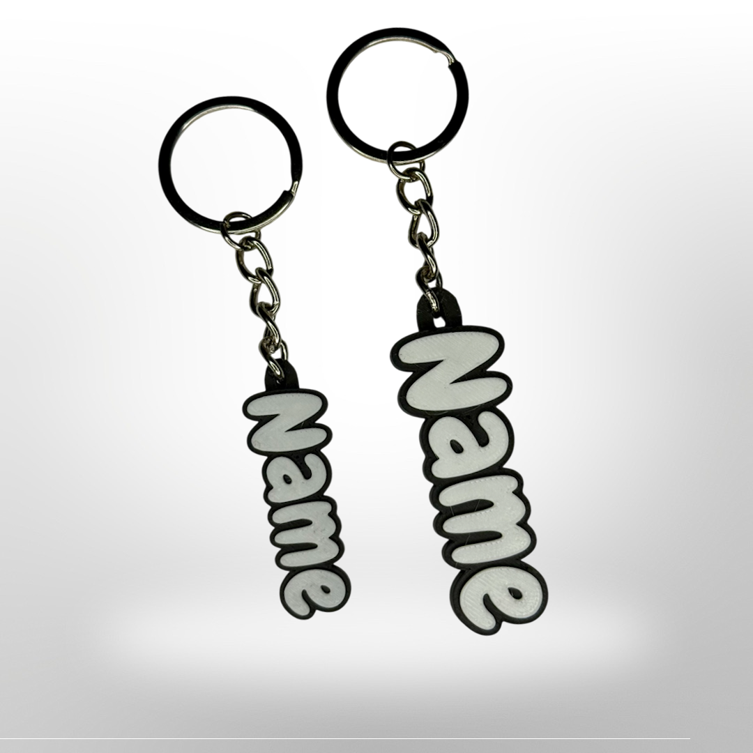 Personalisierbare Namens-Schlüsselanhänger