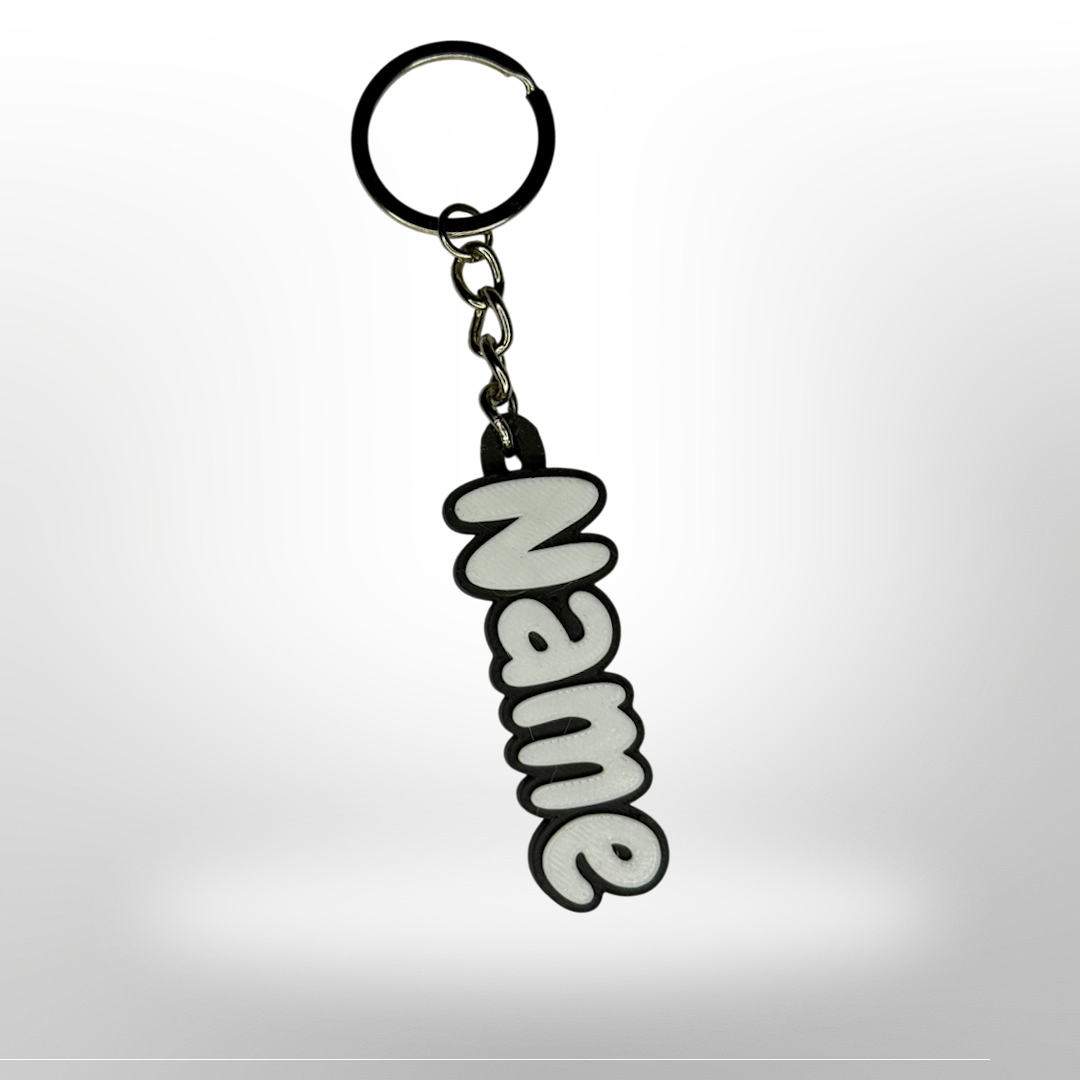 Personalisierbare Namens-Schlüsselanhänger