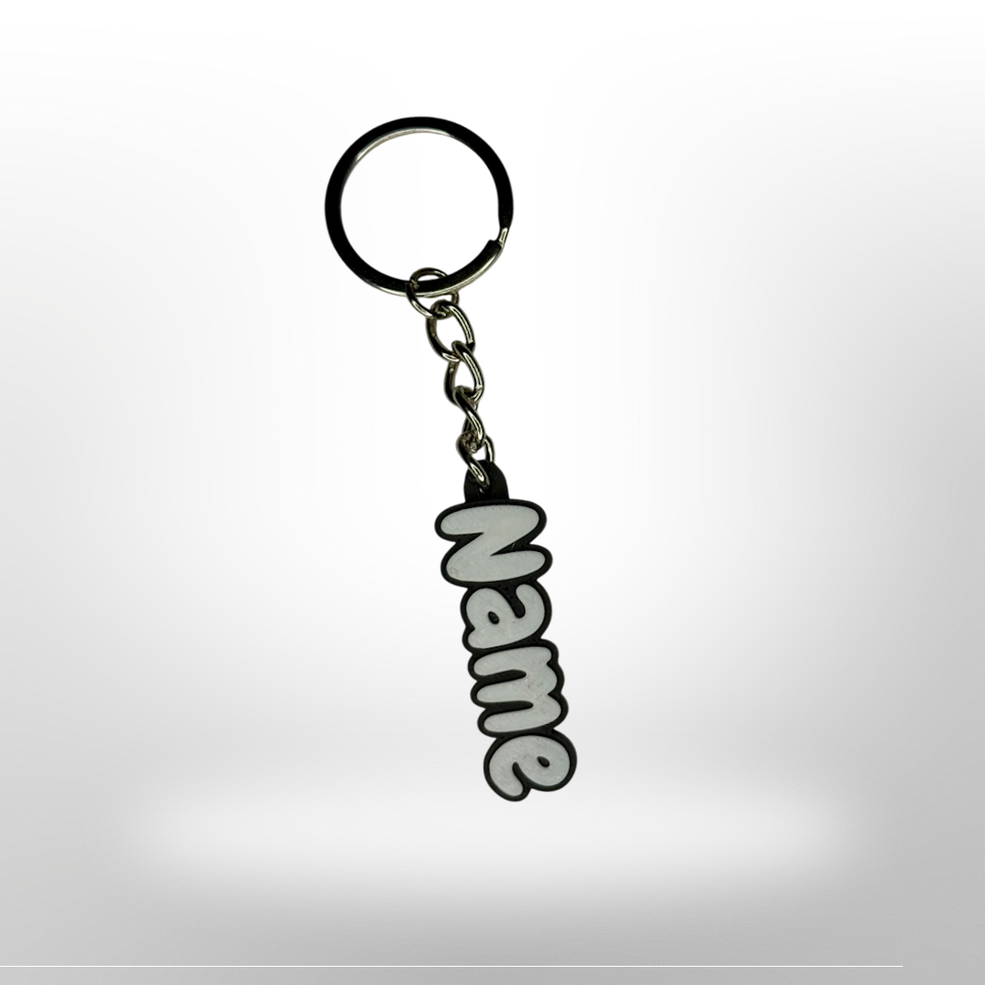 Personalisierbare Namens-Schlüsselanhänger