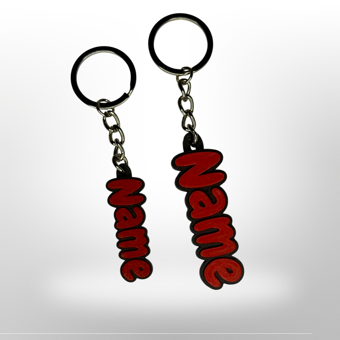 Personalisierbare Namens-Schlüsselanhänger