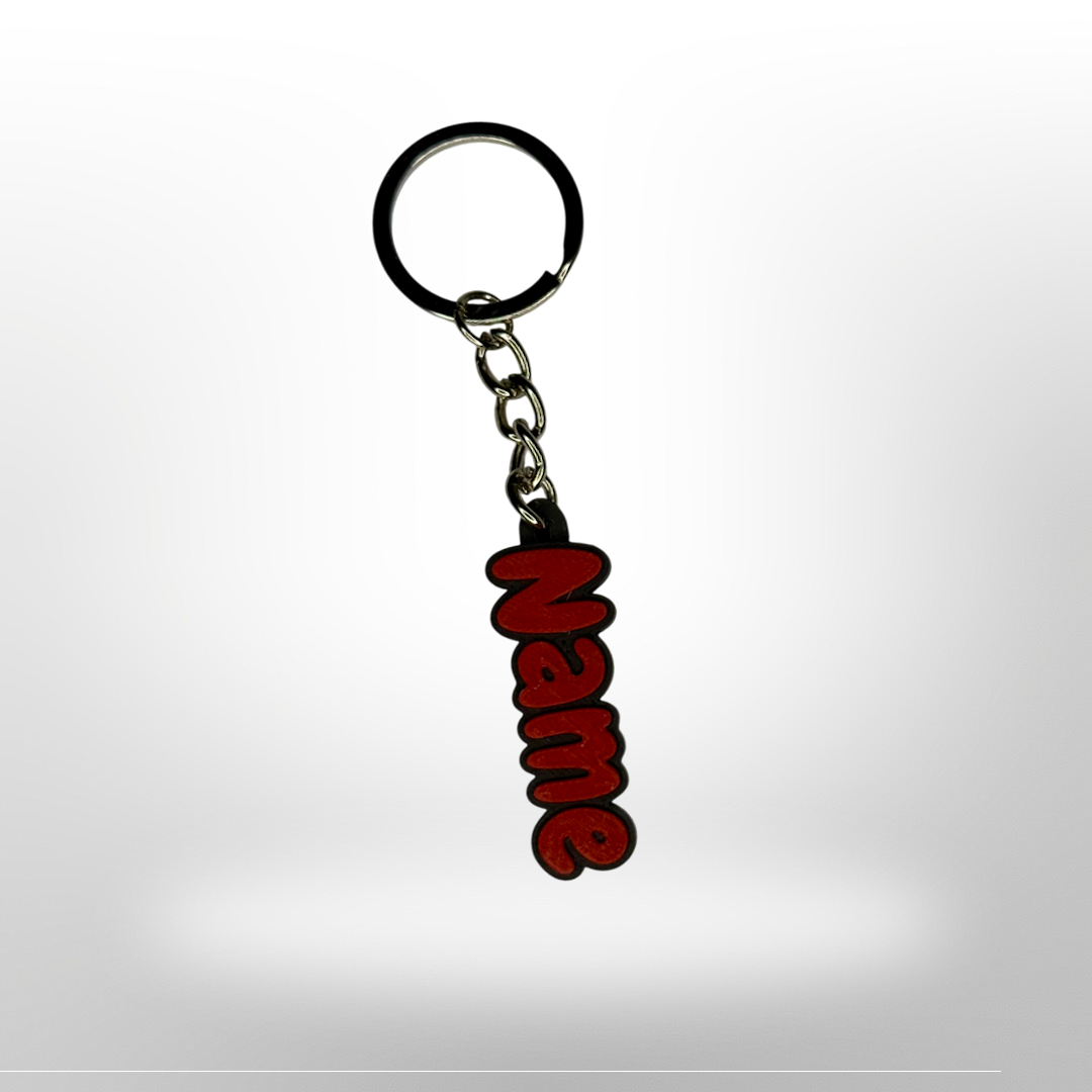 Personalisierbare Namens-Schlüsselanhänger