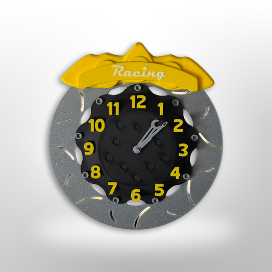 Leuchtende Bremsscheiben Uhr – Auto Wand-Highlight